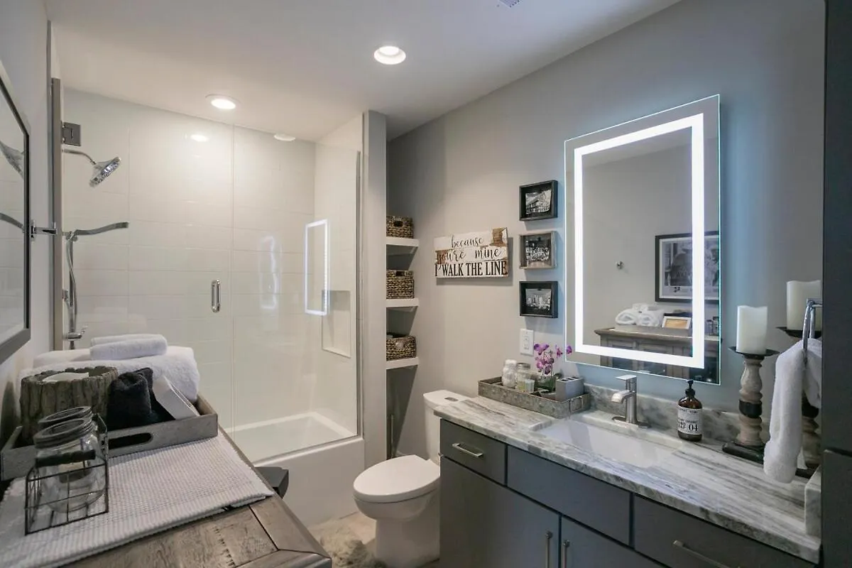 別荘 Downtown Luxury Condo At The Southern Belle ナッシュビル 米国