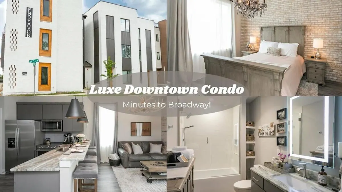 Downtown Luxury Condo At The Southern Belle ナッシュビル 別荘